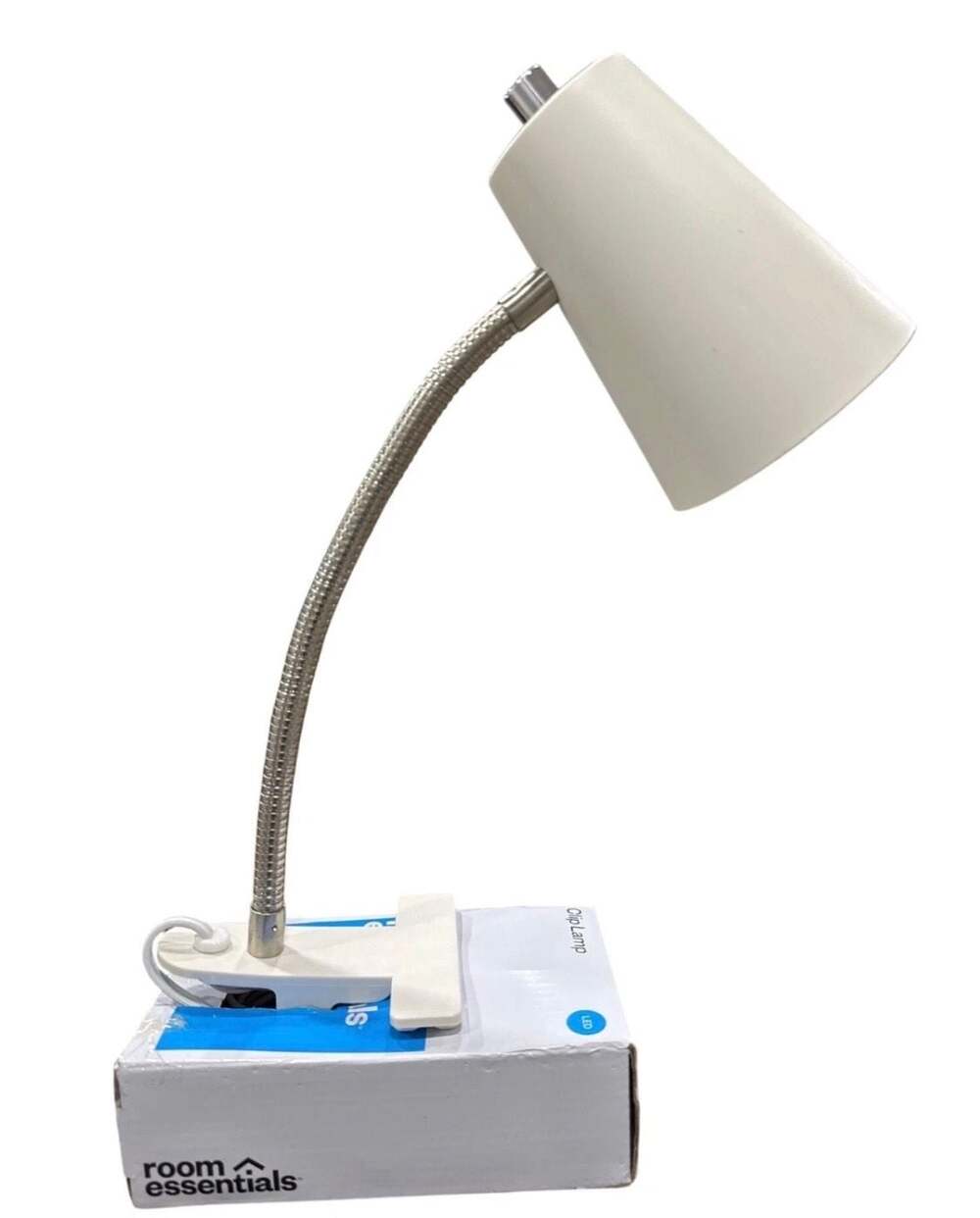 Room Essentials LED Clip Lamp White - Picture 2 of 5